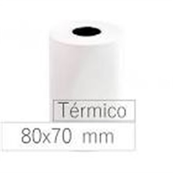 ROLOS PAPEL TERMICO 80X70X11 PACK 10 - 1571021